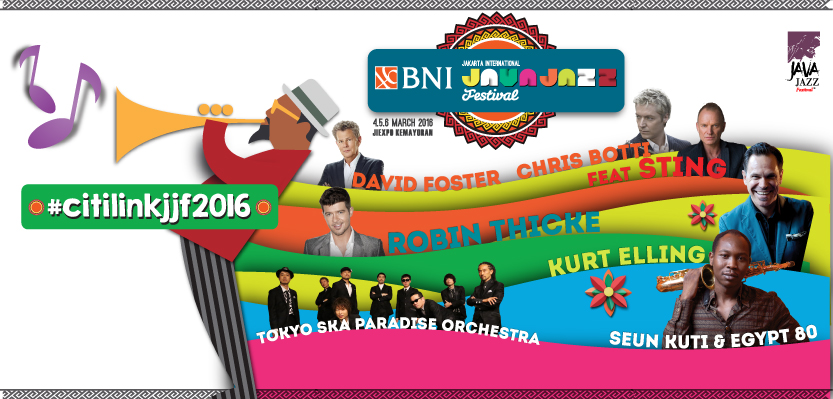 Java Jazz Festival 2016 Bersama Citilink