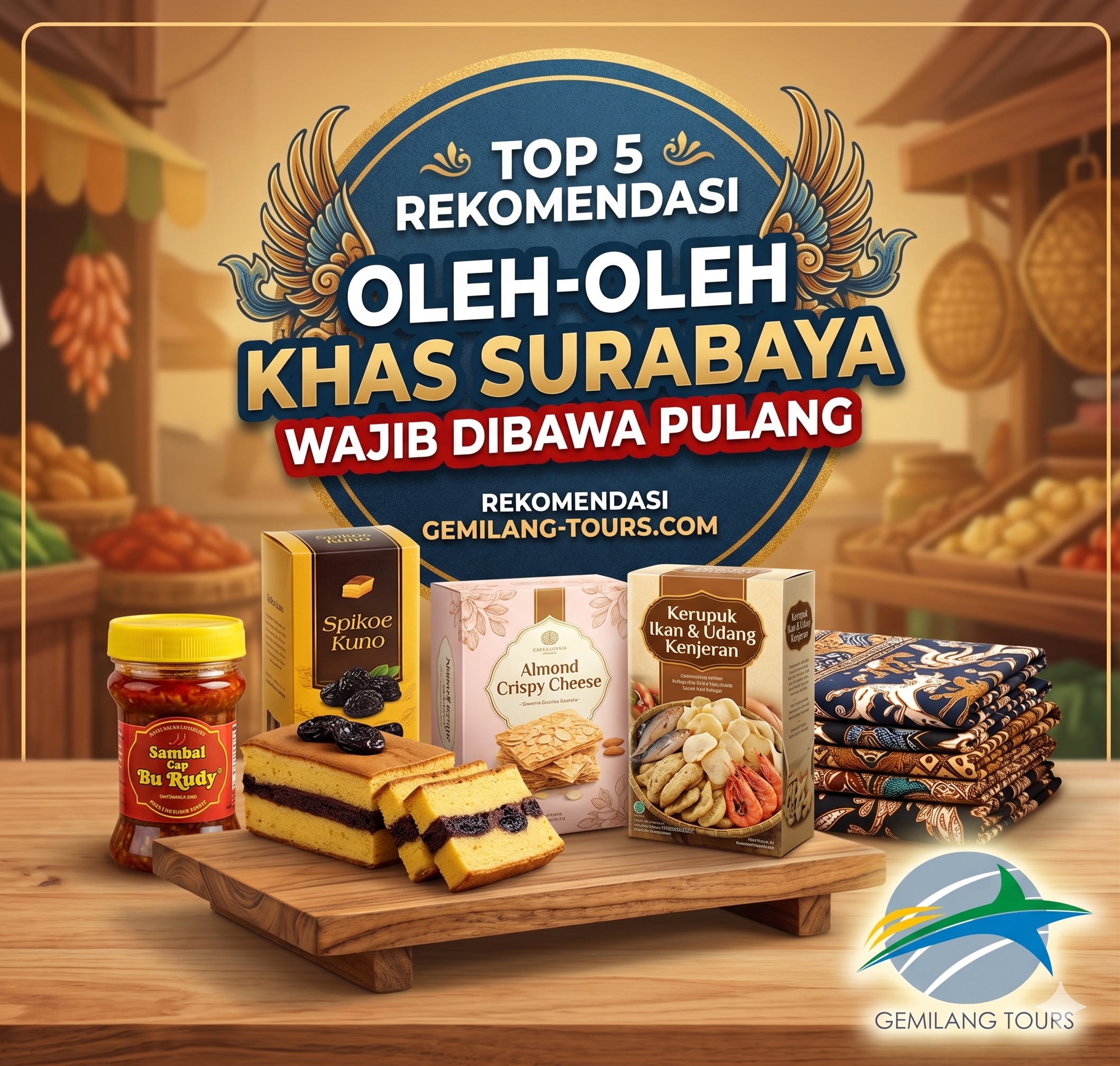5 Oleh-Oleh Khas Surabaya