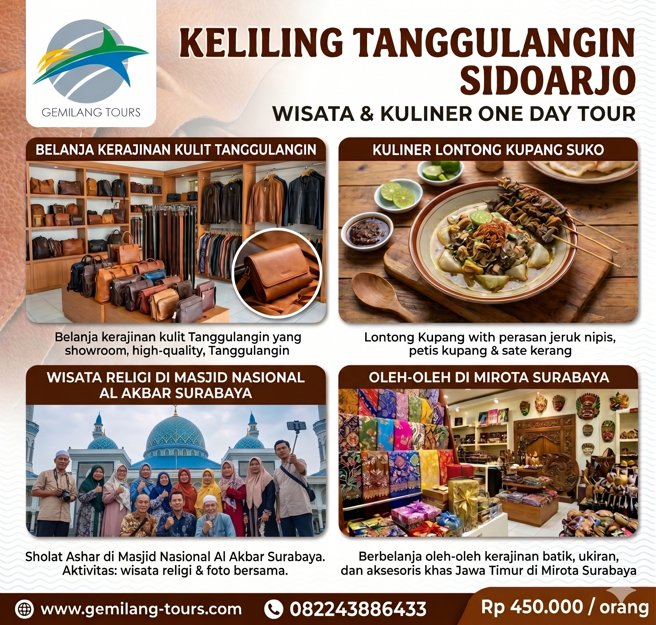 Tour Keliling Tanggulangin Sidoarjo